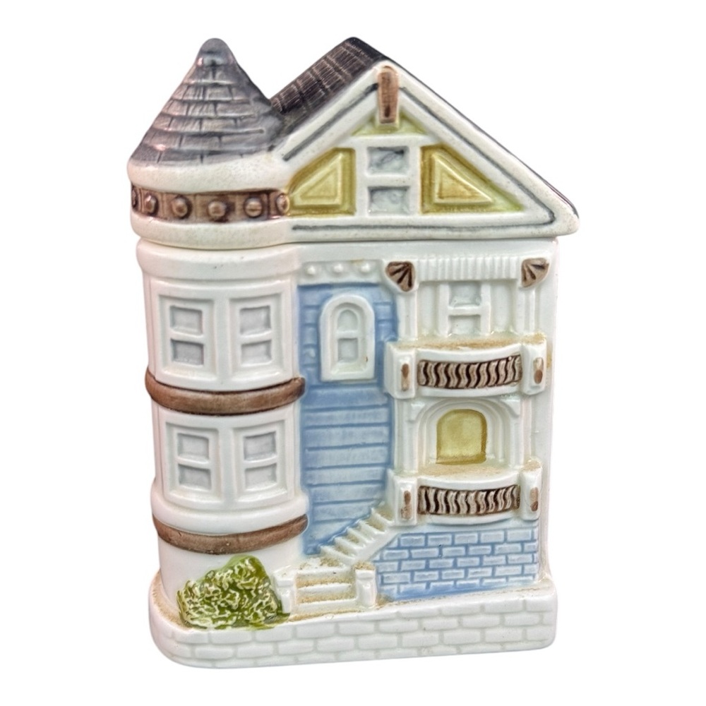 Vintage Otagiri Handcrafted Ceramic House Figurine